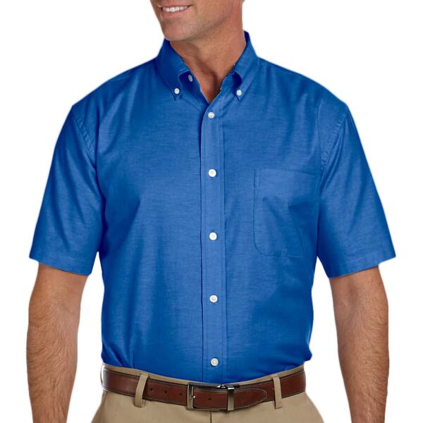 Men's Short-Sleeve Oxford with Stain-Release Thumbnail
