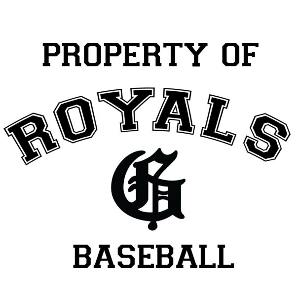 Property Of Royals Baseball Sticker Thumbnail